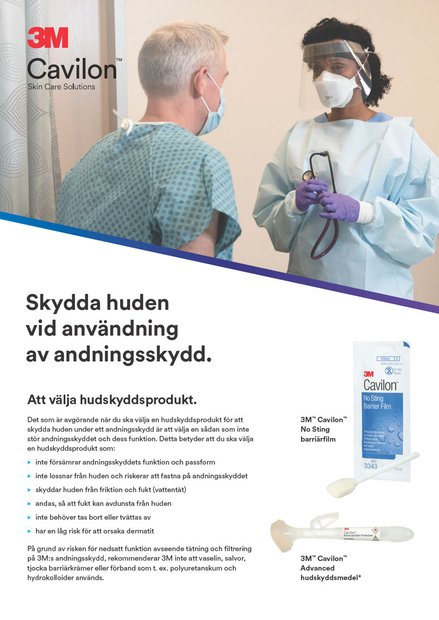 3M™ Cavilon™ Skin Protectant use under PPE