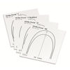 3M™ OrthoForm™ Operatory Arch Form Templates, White, 701-724, Ea