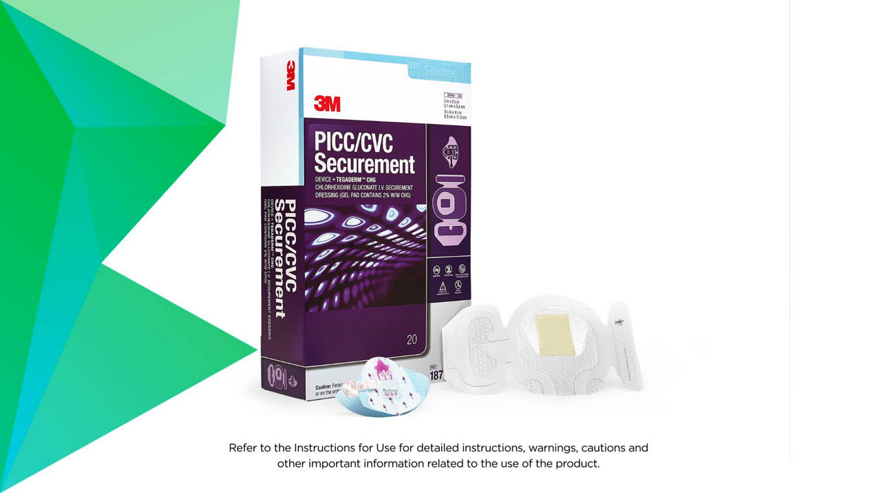 PICC_CVC_Securement_Device_plus_Tegaderm_CHG_IV_Dressing_1877_2100_on_PICC.mp4
