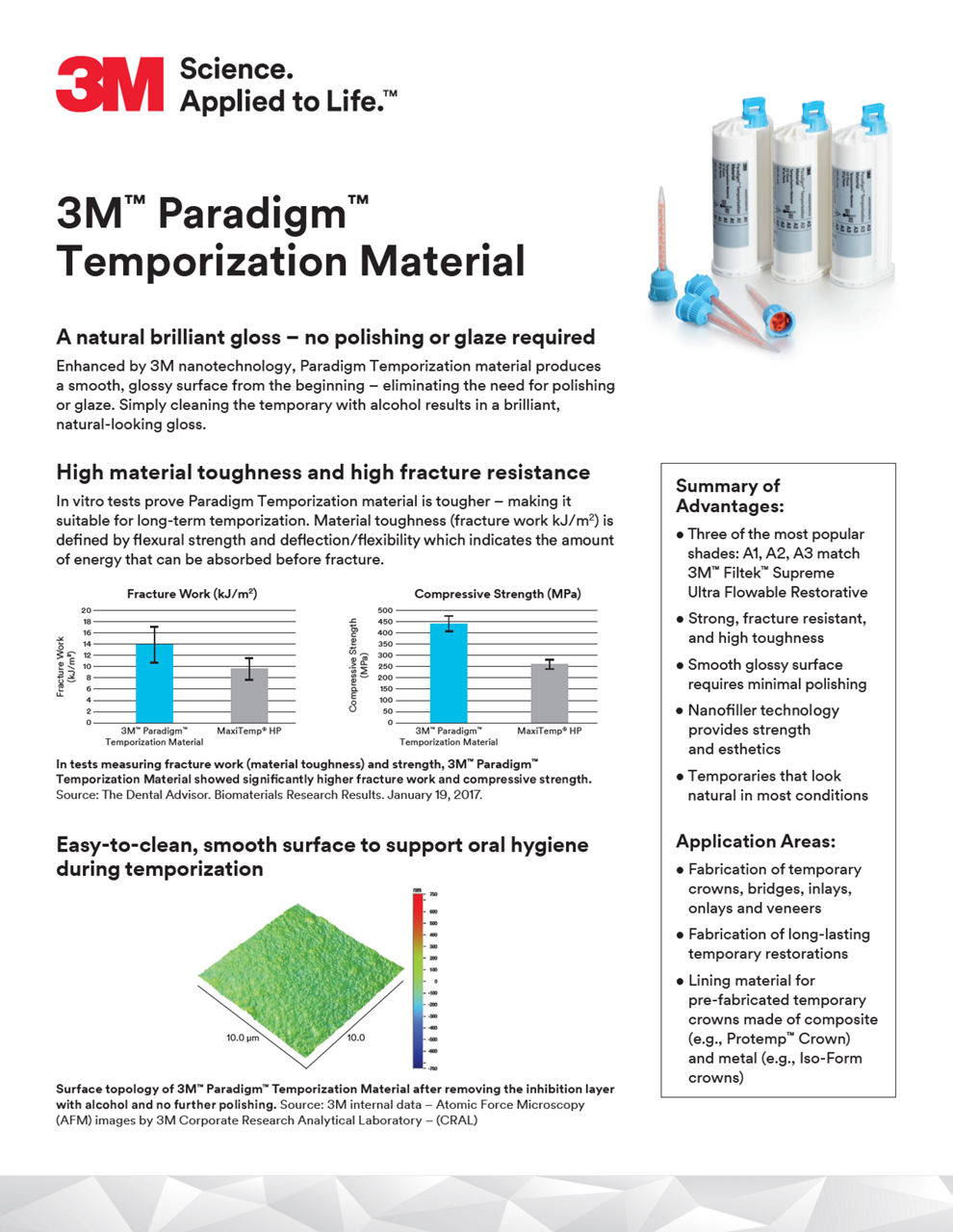 3M™ Paradigm™ Temporization Material