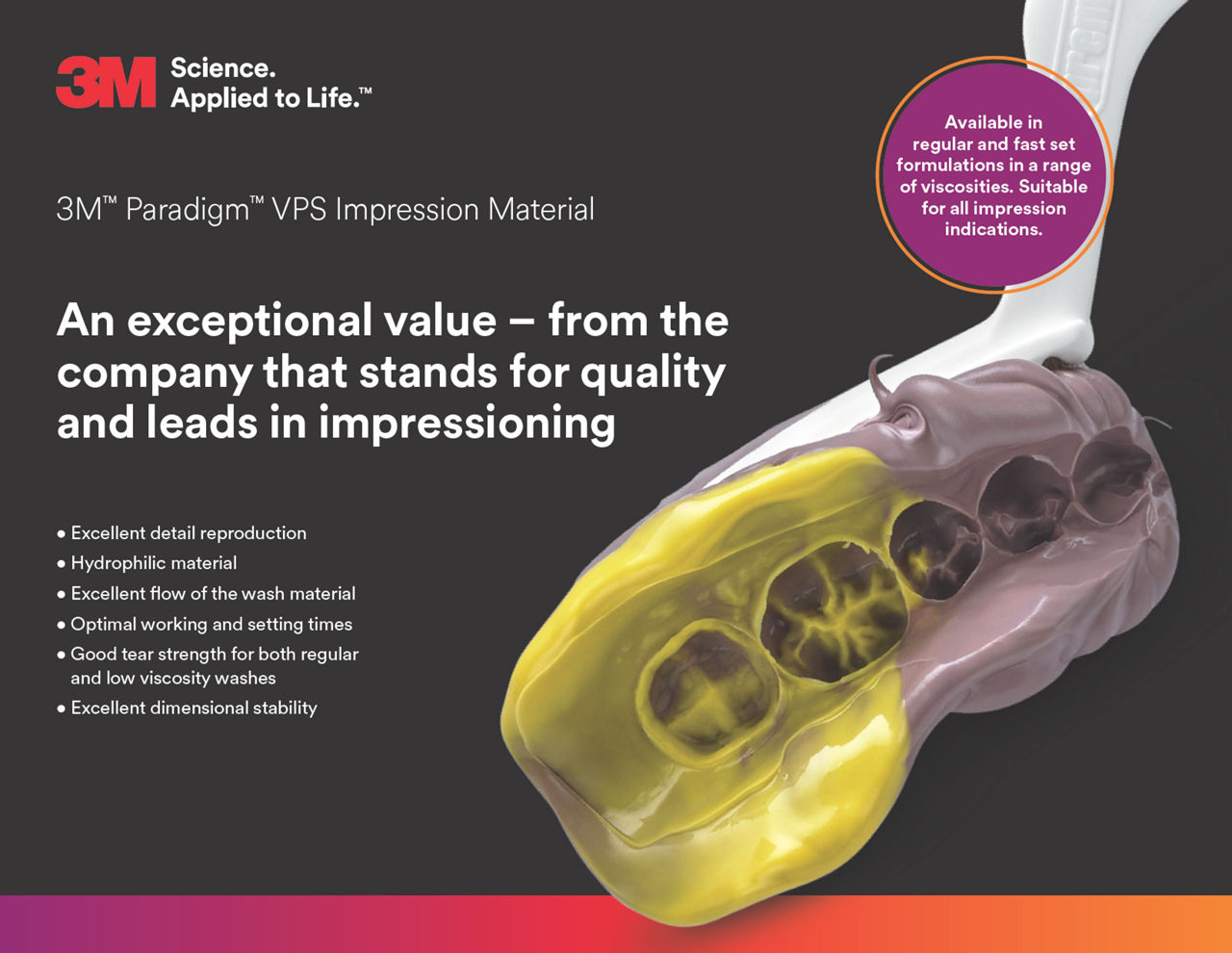 An exceptional value – from the company that stands for quality and leads in impressioning