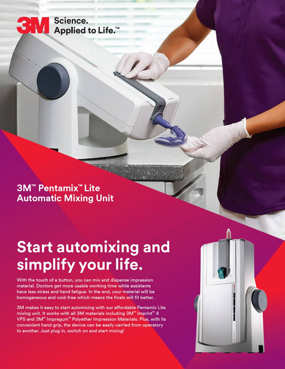 3M™ Pentamix™ Lite Automatic Mixing Unit