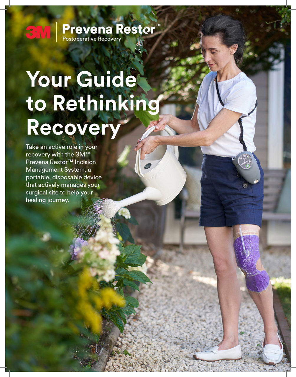 3M™ Prevena Restor™ Therapy Patient Discharge Brochure HR