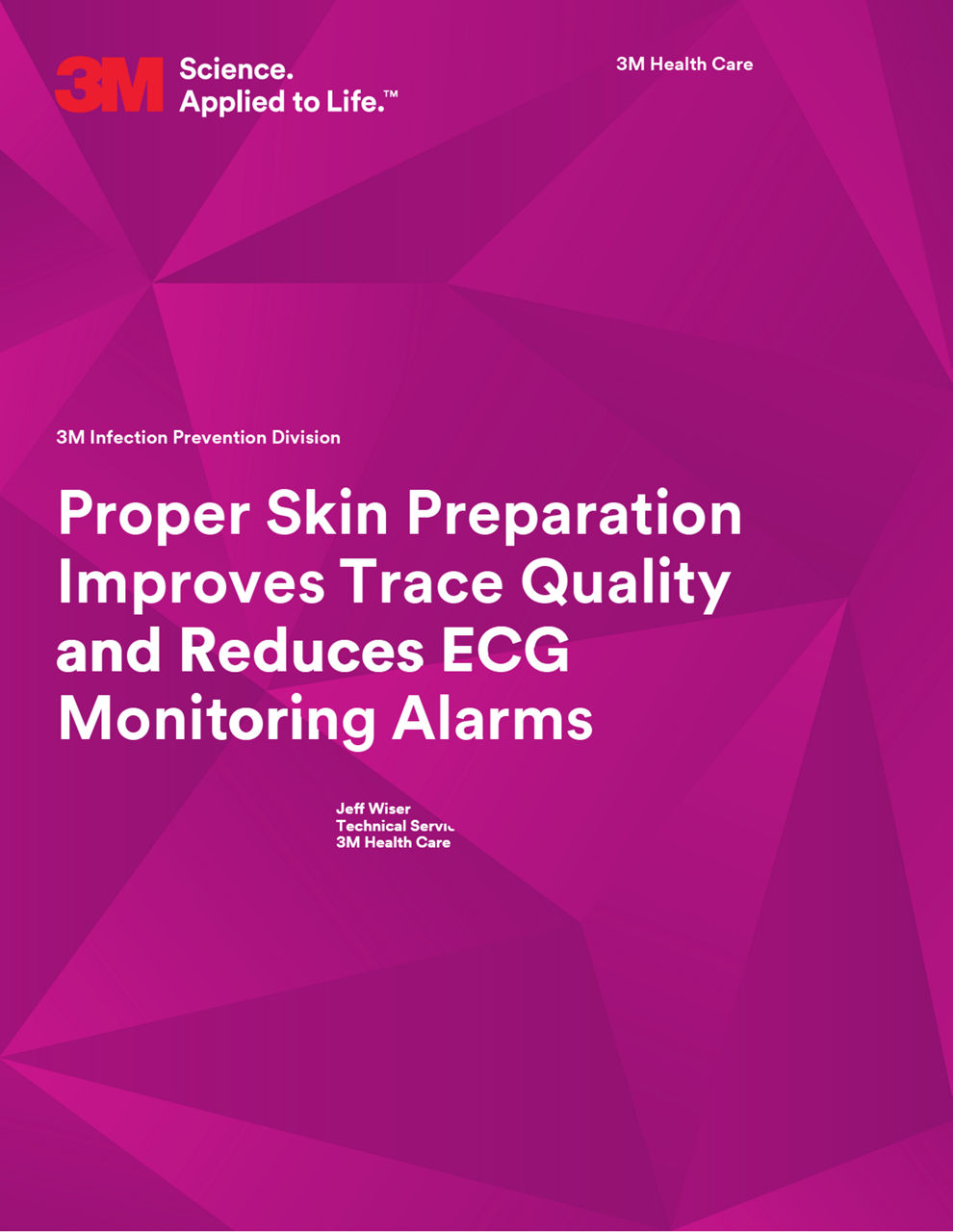 ECG alarms and trace quality white paper preview