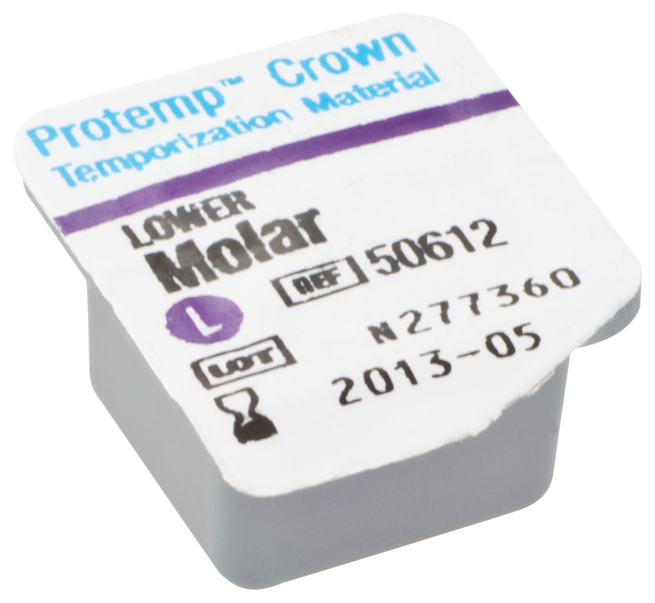 3M™ Protemp™ Crown Temporization Material, Lower Molar, Large, 50612