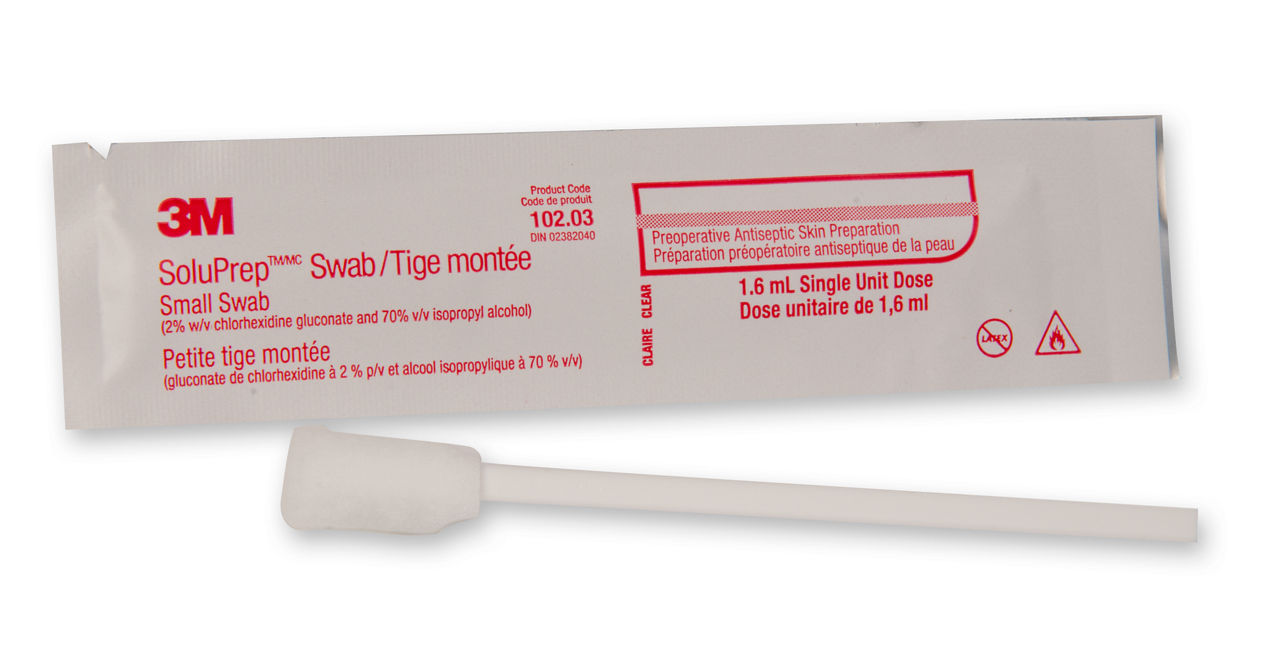 3M™ SoluPrep™ Swab with Antiseptic Solution, 10203
