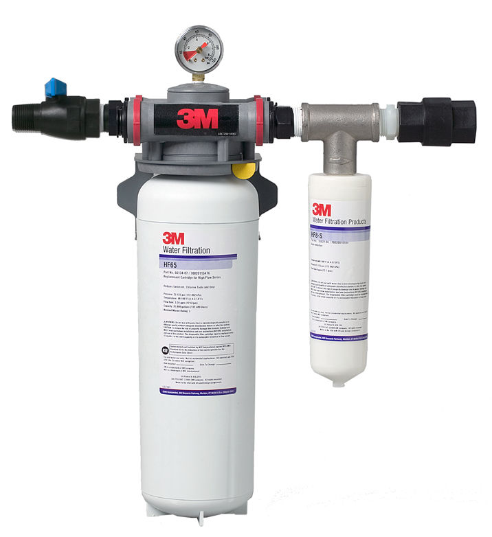 3M™ Steamer Filtration System SF165, 5624601, For Ice Cubers &Flakers,3 um NOM, 3.34 gpm, 35000 gal, 1/Case