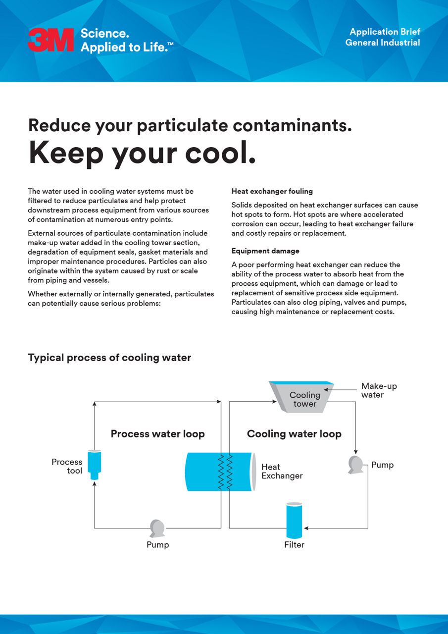 3M High Flow Filter System General Industrial Application Brief