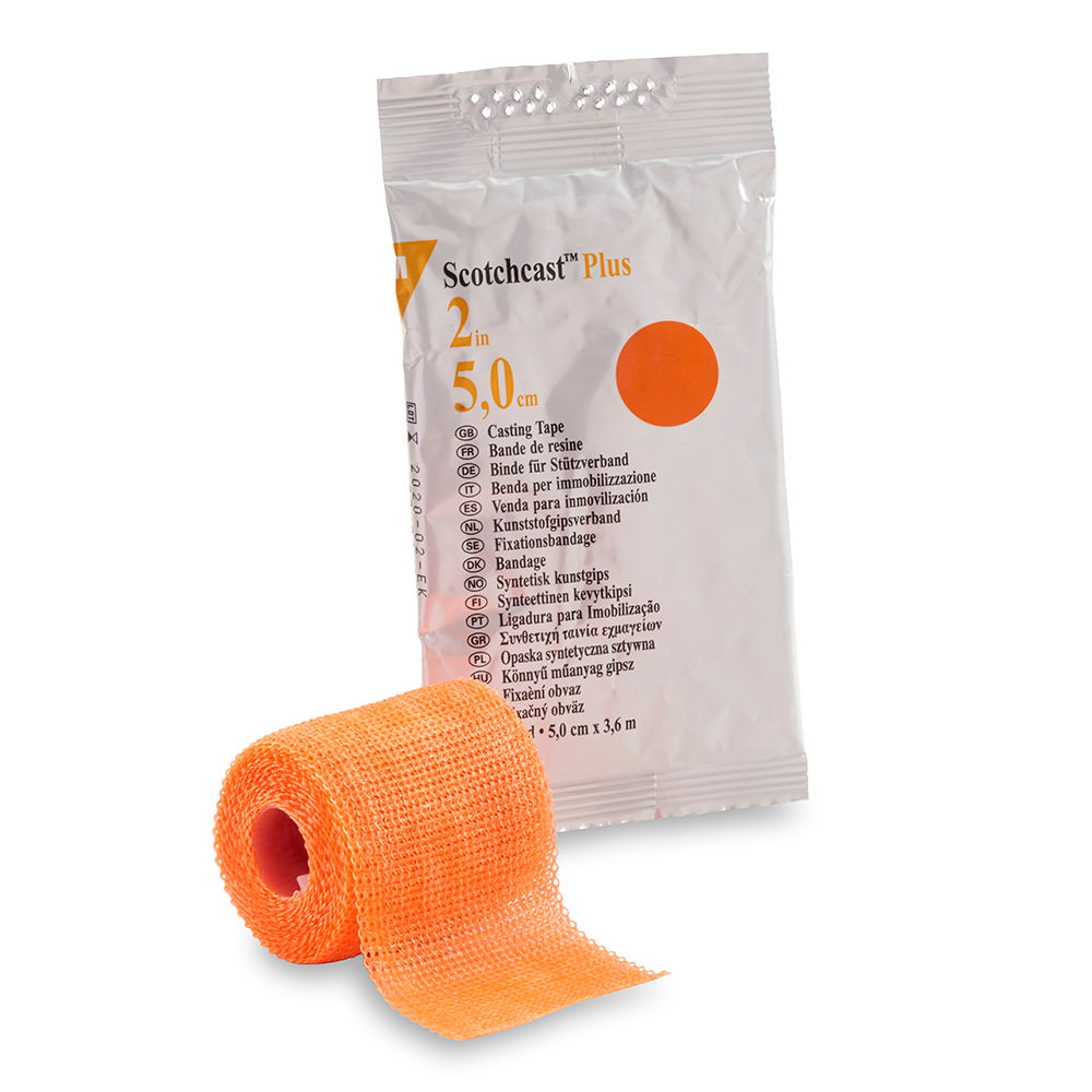 3M™ Scotchcast™ Plus Casting Tape 82002W, product and package