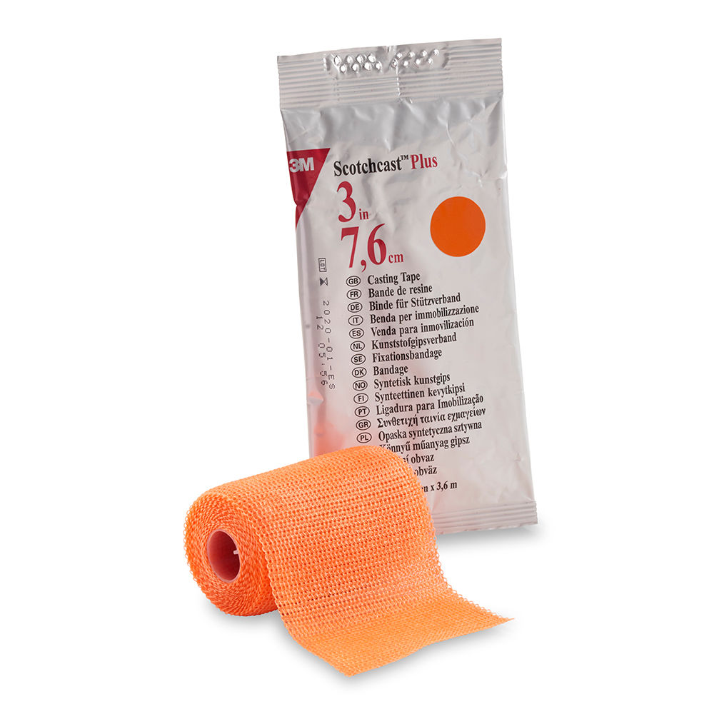 3M™ Scotchcast™ Plus Casting Tape 82003W, product and package