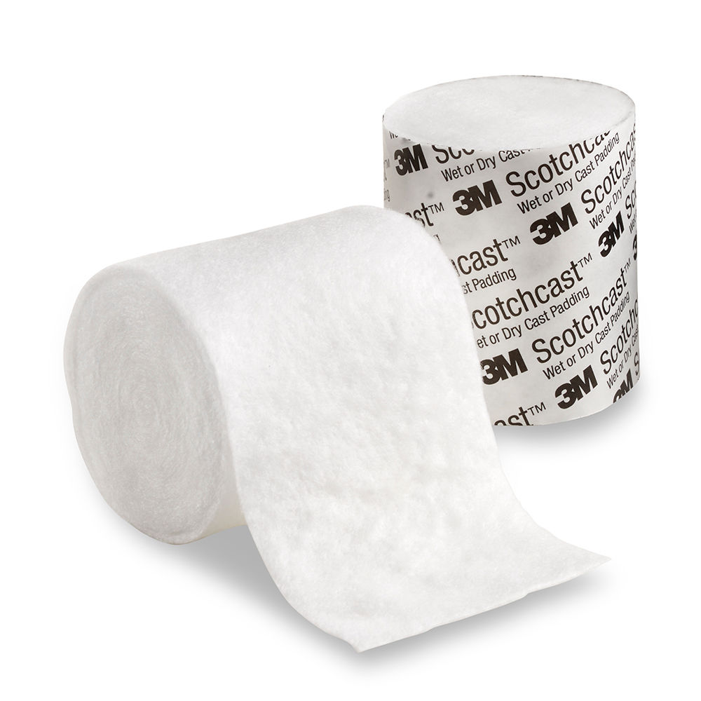 3M Scotchcast Wet Or Dry Cast Padding - Medical Casting Material 3 X 4 Yards (Pack Of 20 Rolls)