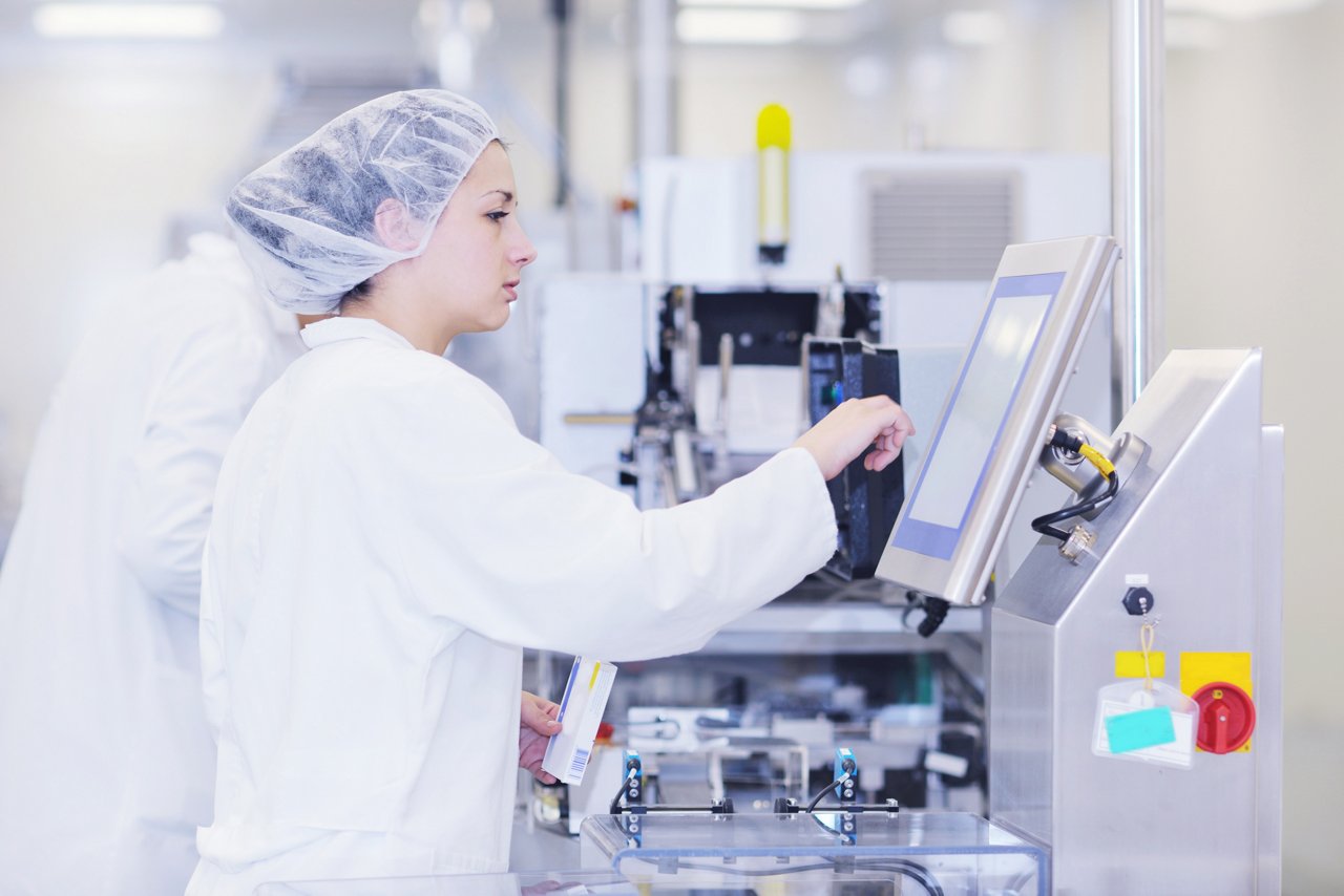 This asset is Shutterstock ID 99695138. This is licensed from Shutterstock Images. Unlimited seats were licensed there is no charge to use this image. Please download and use as needed, but relate this asset to the final assets utilizing this image. Title: Medical pills industry  factory and production indoor