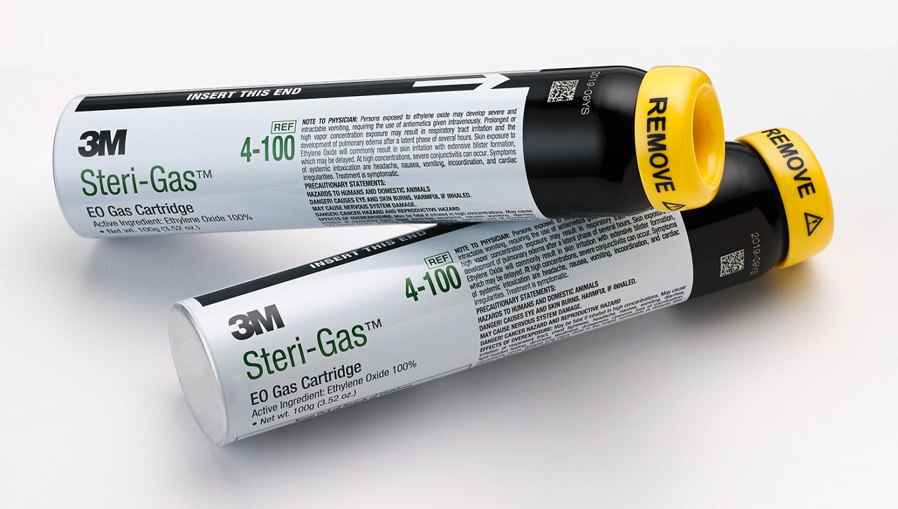 3M™ Steri-Gas™ EO Gas Cartridges, 4-100