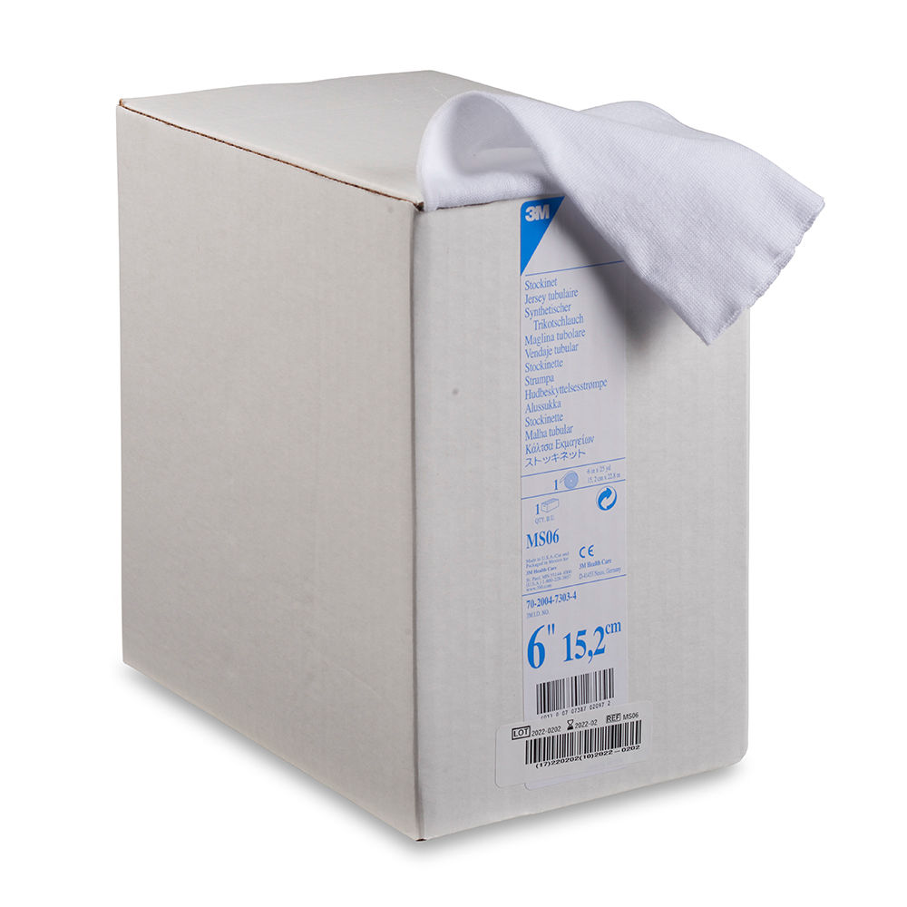 3M™ Synthetische stockinette, MS06, wit, 15 cm x 22.8 m, stuk