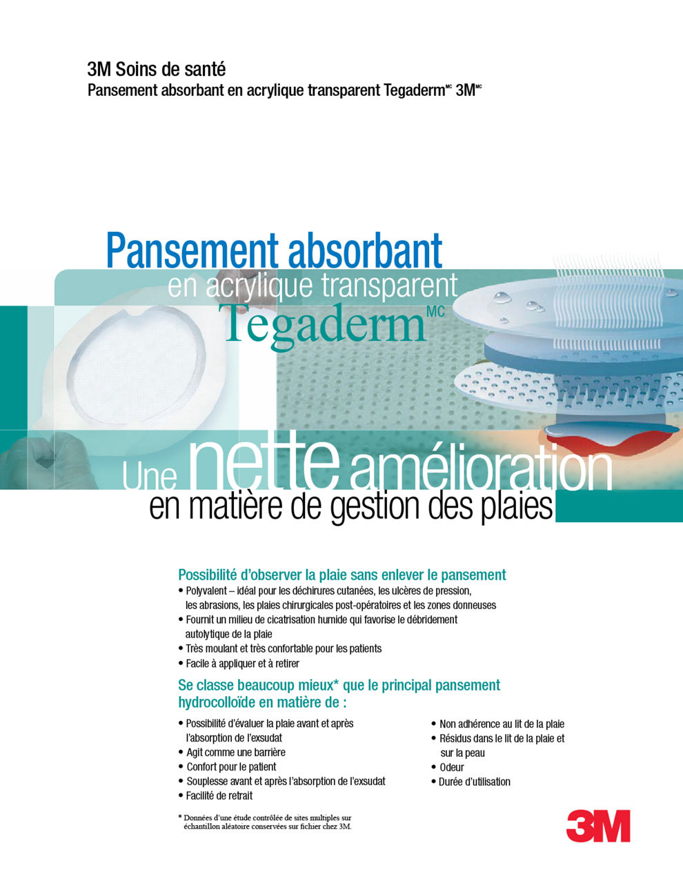 Tegaderm Acrylic Dressing Product Profile-FR (0806-2465F).pdf