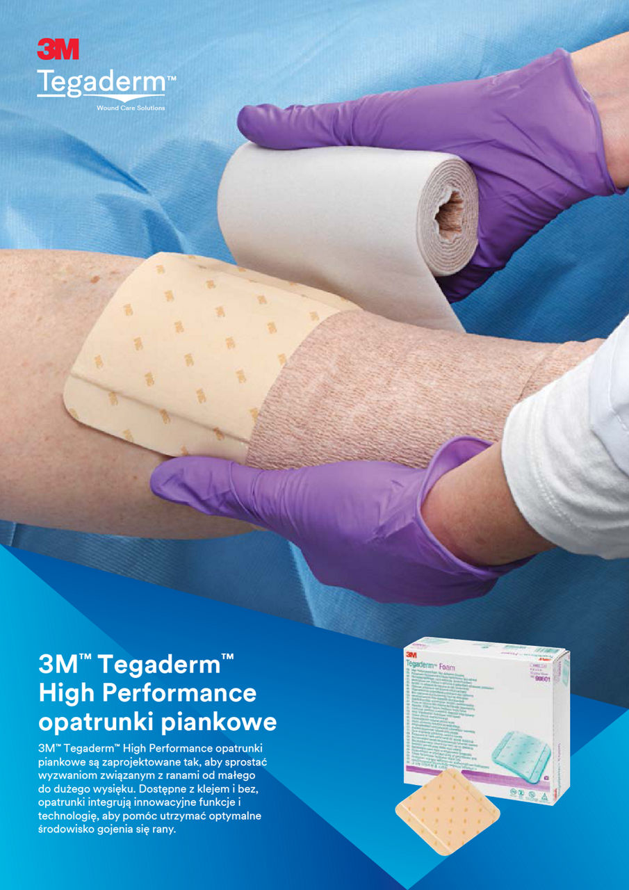 3M Tegaderm HP Foam Dressing_ information about product in Polish