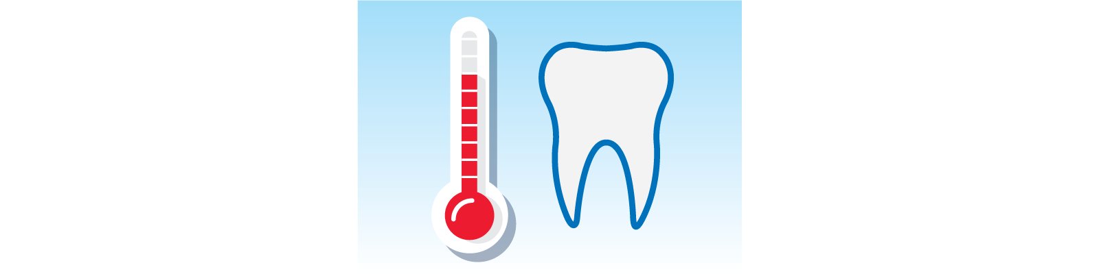 Image of a thermometer and tooth