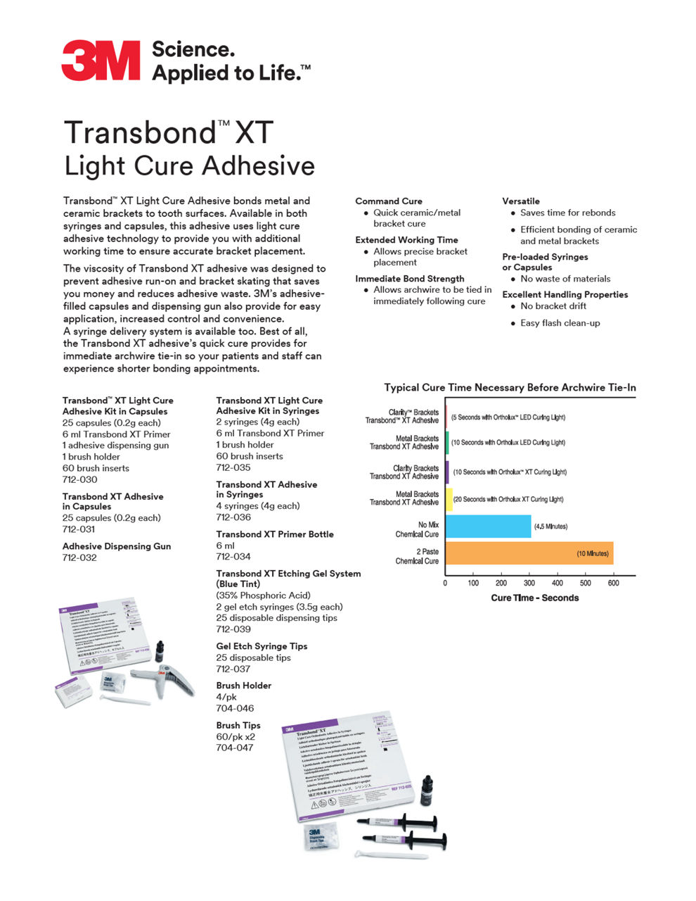 Transbond™ XT Light Cure Adhesive