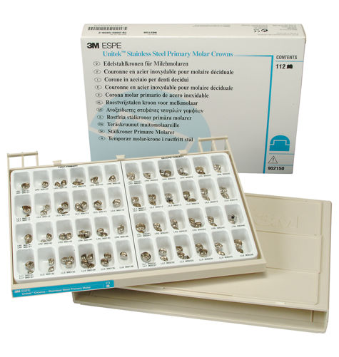 3M™ Unitek™ Stainless Steel Primary Molar Crowns Kit