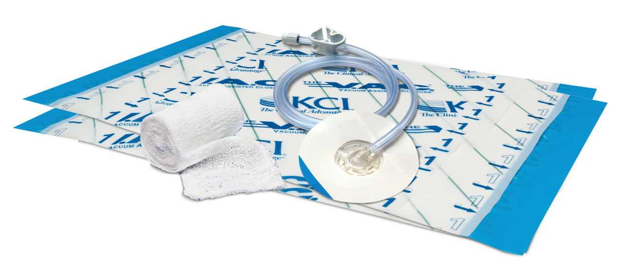 Gaze-Verband mit 3M™ V.A.C.® Therapie Zubehör