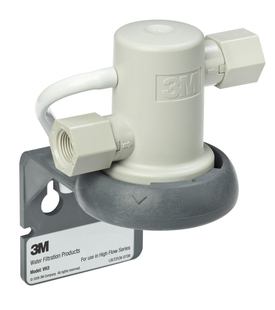 3M™ High Flow Series Valved Filter Heads with Fixed Flow Control, Model VH3-NPT, 6213036