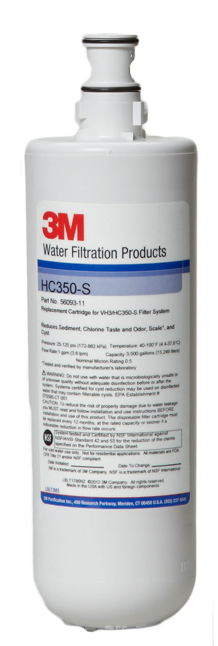 3M™ OCS Series Office Coffee Filter Cartridge HC350-S, 5626106, 6/Case