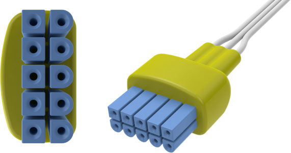 ECG Disposable Leadwire, 3-Lead, YMDLW3SDSP