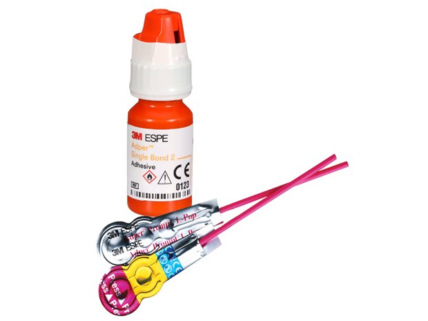 Adper Single Bond 2 Adhesief en L-POP, gecombineerde productgroepsafbeelding