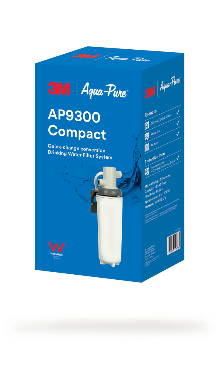 3M™ Aqua-Pure™ Under Sink Water Filter System, AP9300, Quick Change Conversion