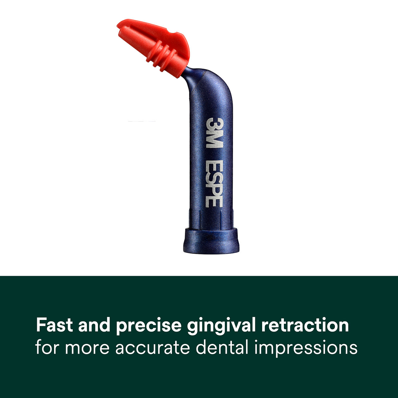 Fast and precise gingival retraction for more accurate dental impressions