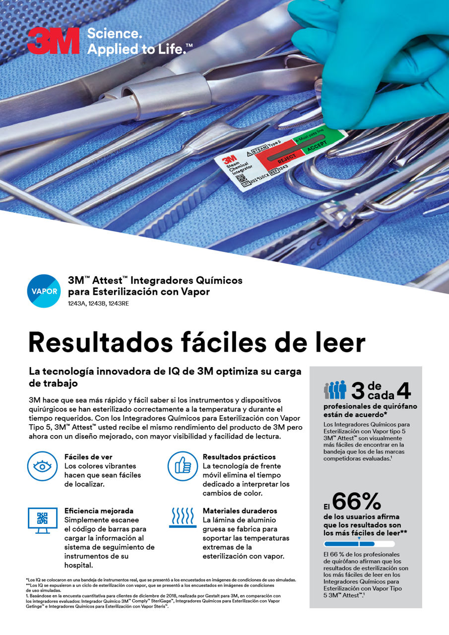 Vista previa de la guía del integrador químico Attest Steam