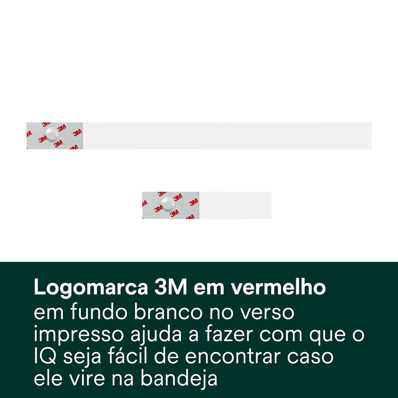 (5) Chamativo vermelho e branco - O dorso impresso ajuda a tornar o IQ fácil de encontrar se estiver virado na bandeja