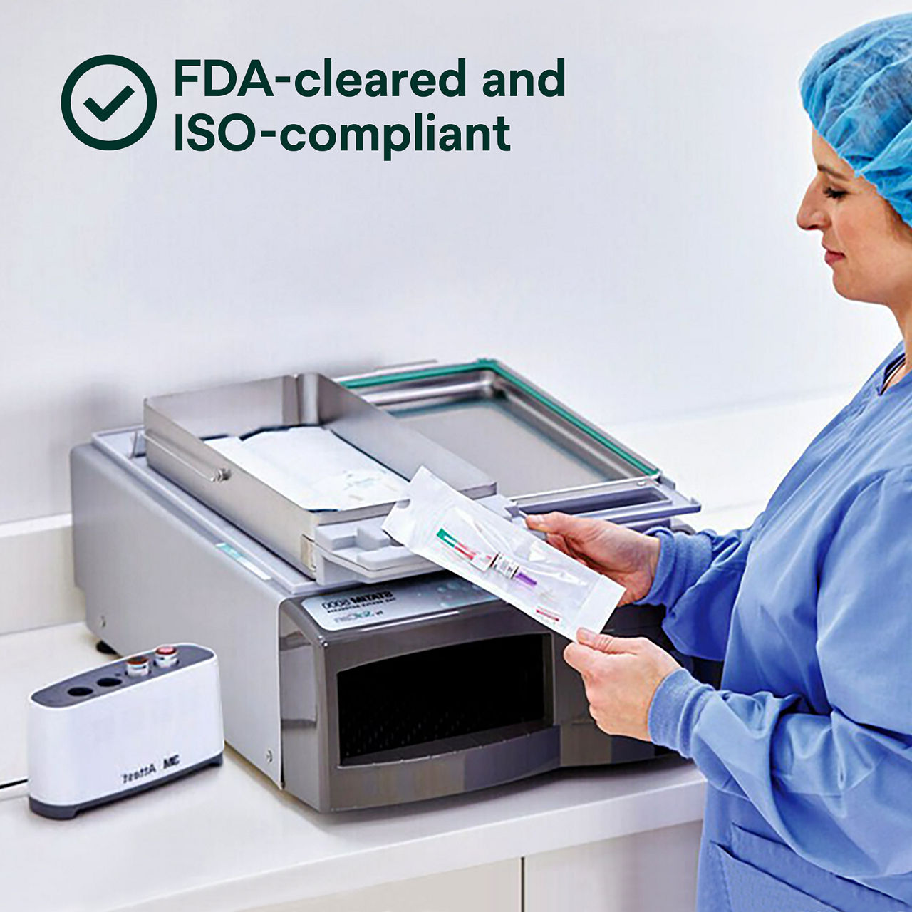 (2) FDA-cleared and ISO-compliant