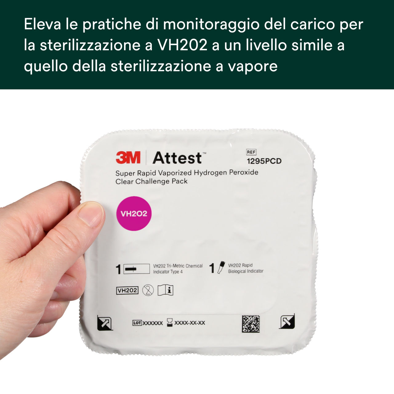 Attestato Perossido di idrogeno super rapido vaporizzato Clear Challenge Pack PDP Immagine secondaria 3