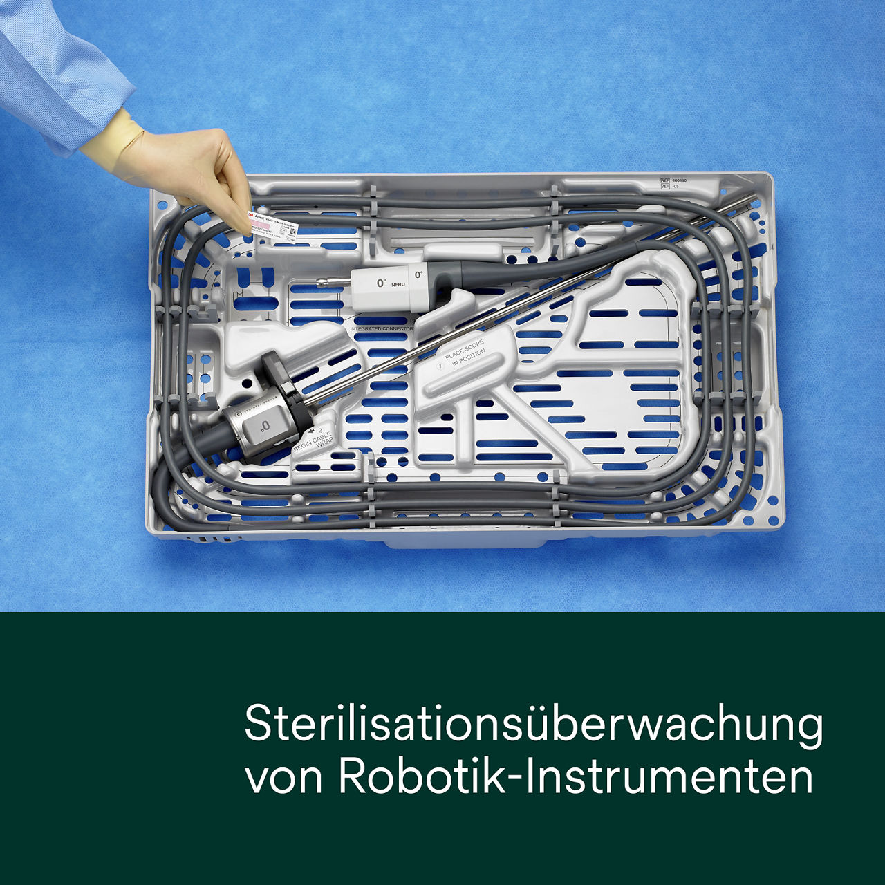 (4) Sterilgutkontrolle von Robotikinstrumenten 