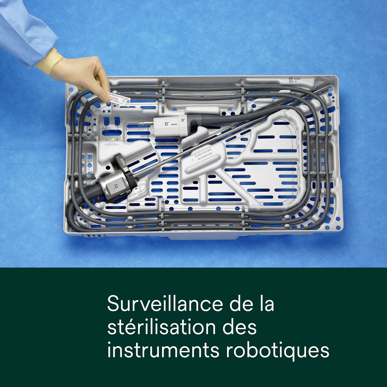 (4) Surveillance de la stérilisation des instruments robotiques