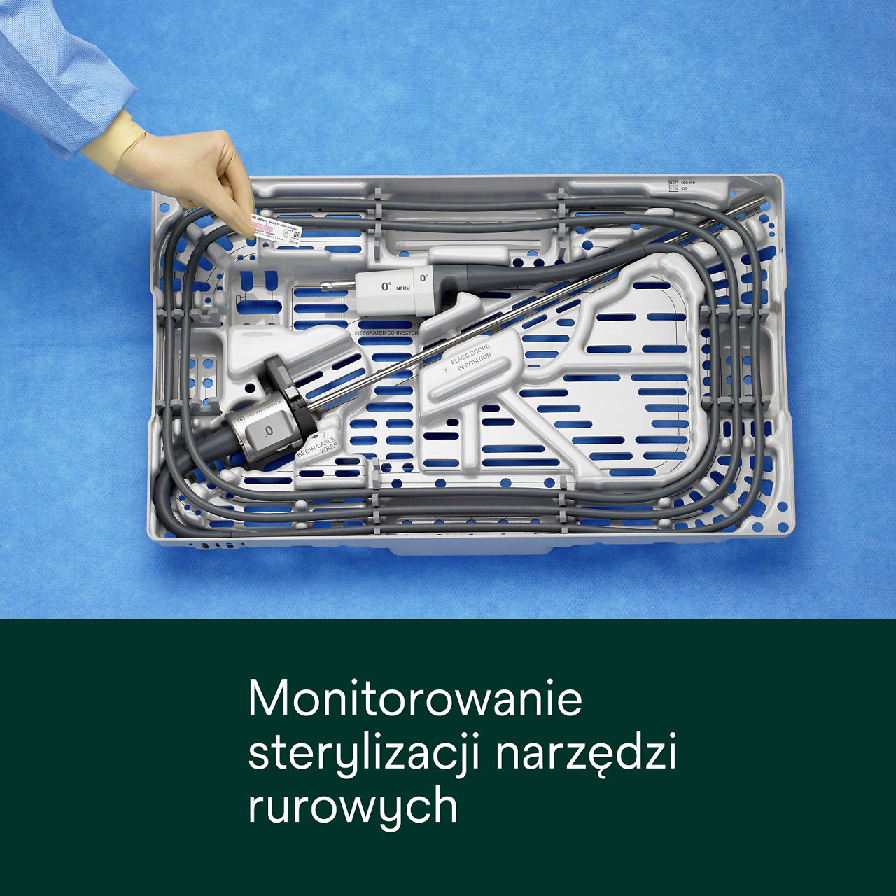 (4) Monitoraggio della sterilizzazione instrumentarium robotycznego