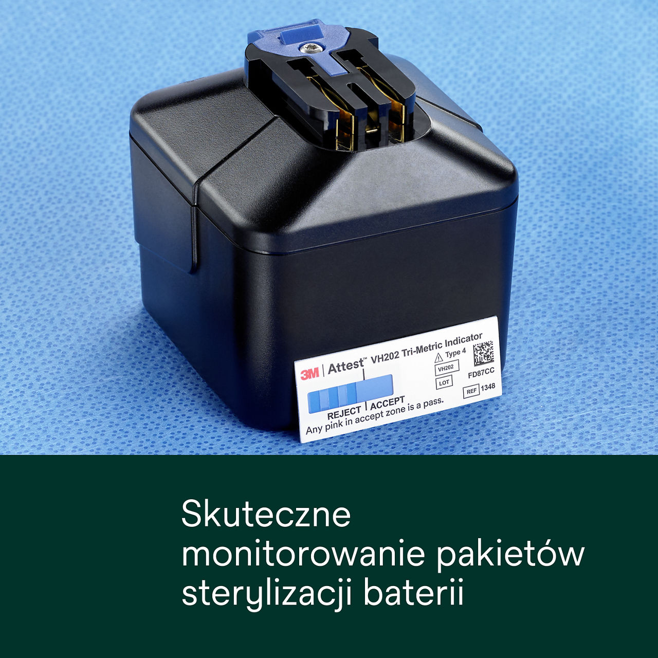 (5) Skuteczny monitoraggio della sterilizzazione confezione dla baterii