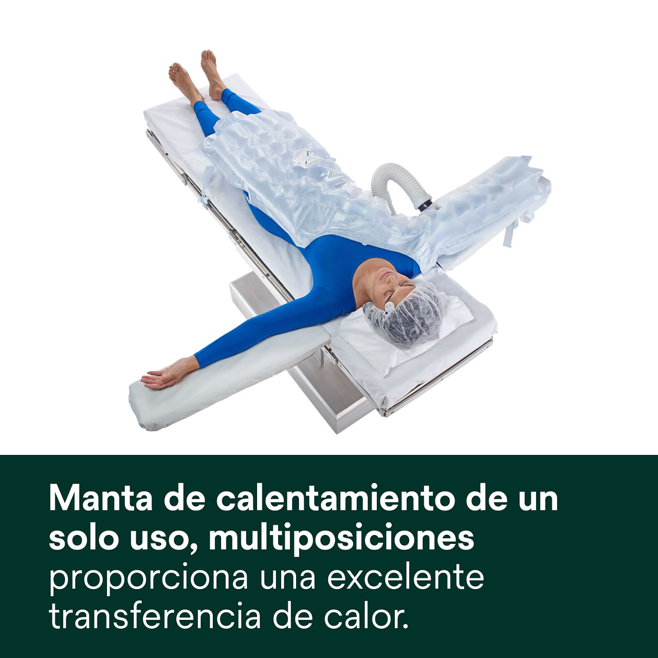 1 - Manta de Calentamiento Bair Hugger 622: Manta de calentamiento de un solo uso y multi-posición