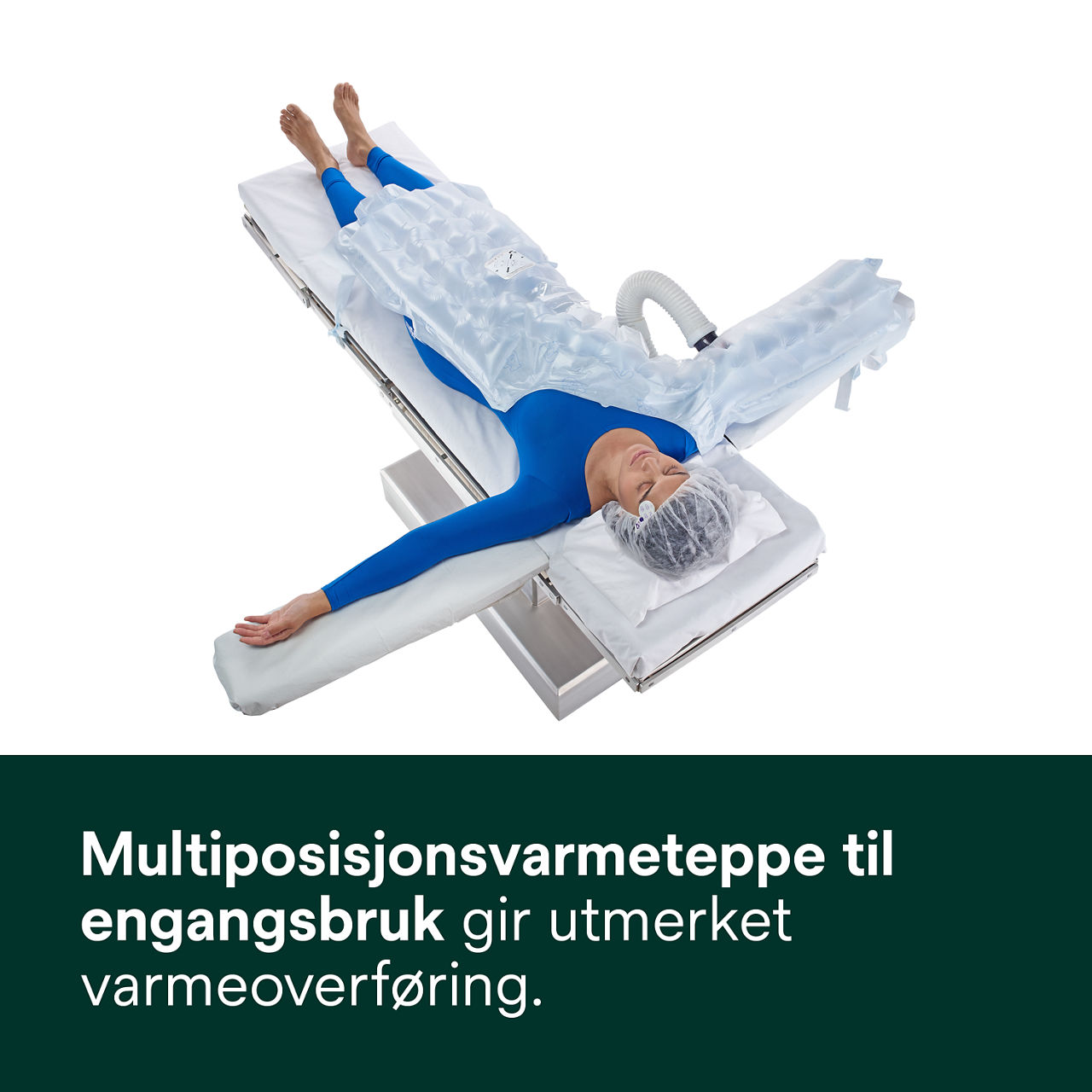 1 - Bair Hugger varmeteppe 622: Engangs, flerposisjons varmeteppe