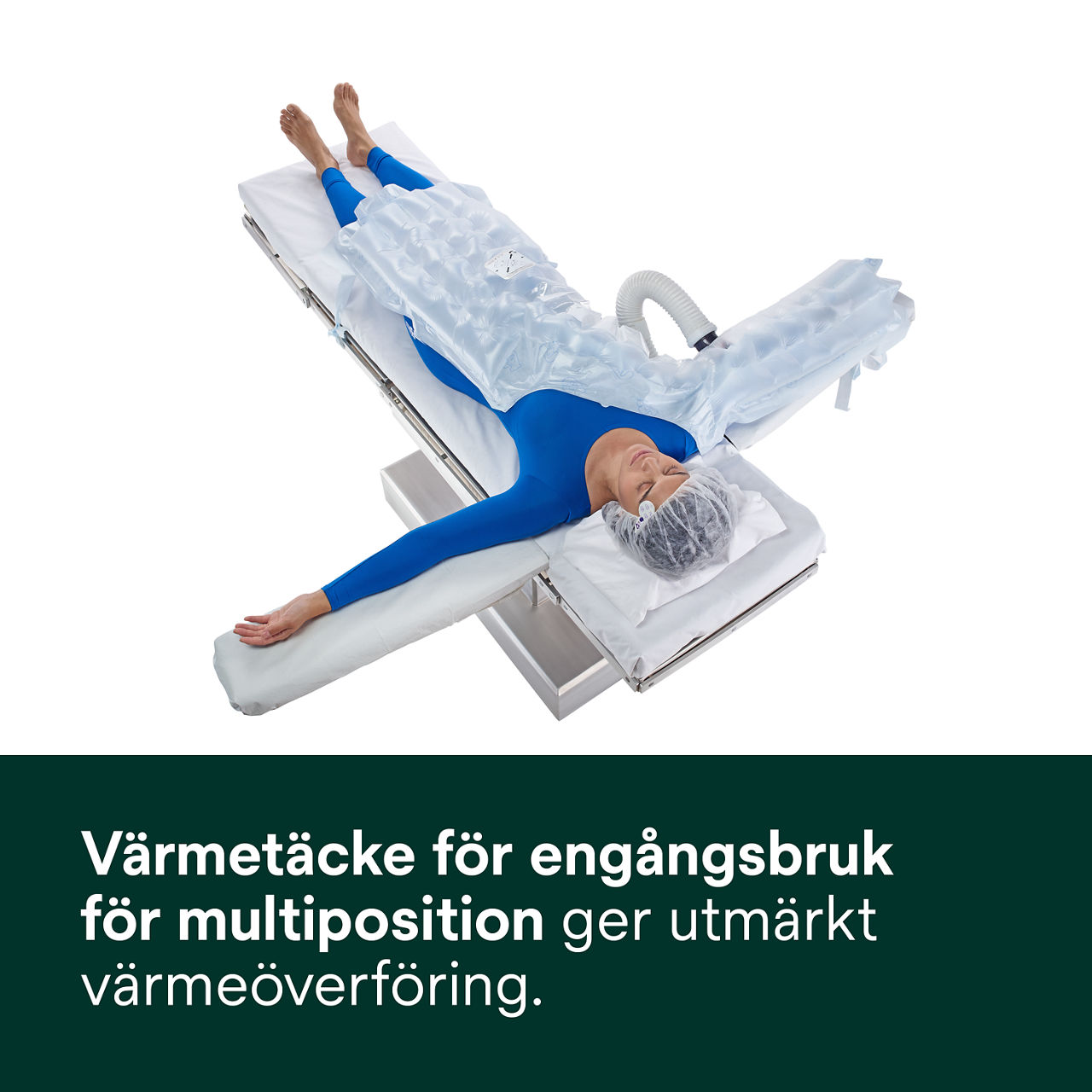 1 - Bair Hugger värmetäcke 622: Engångsbruk, mångsidigt värmetäcke