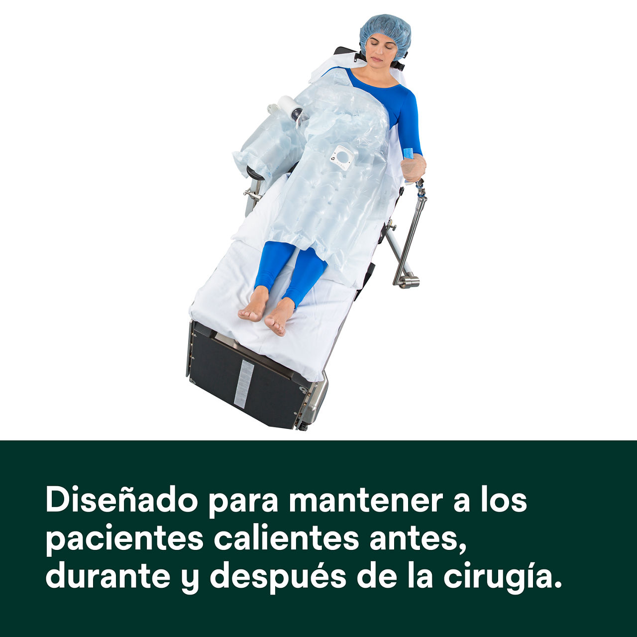 6 - Manta de Calentamiento Bair Hugger 622: Diseñada para mantener a los pacientes cálidos