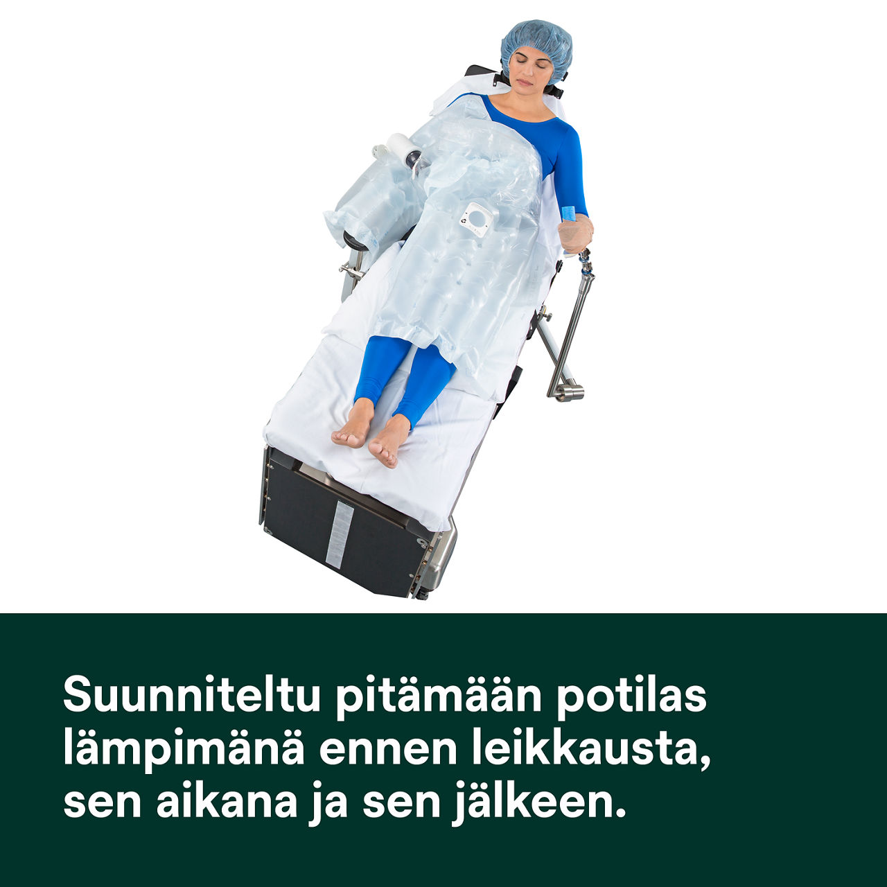 6 - Bair Hugger -lämpöpeite 622: Suunniteltu pitämään potilaat lämpiminä