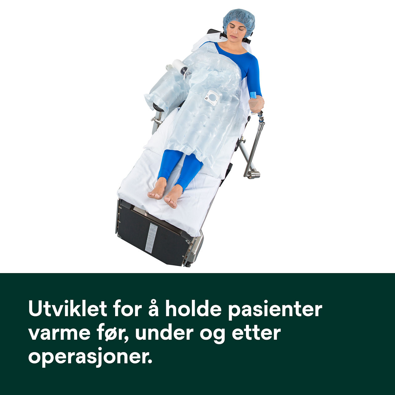 6 - Bair Hugger varmeteppe 622: Designet for å holde pasienter varme
