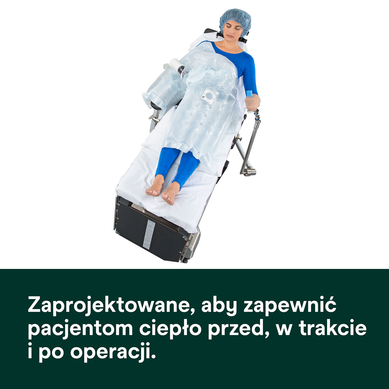 6 - Bair Hugger varmeteppe 622: Zaprojektowane, aby utrzymać pacjentów w cieple