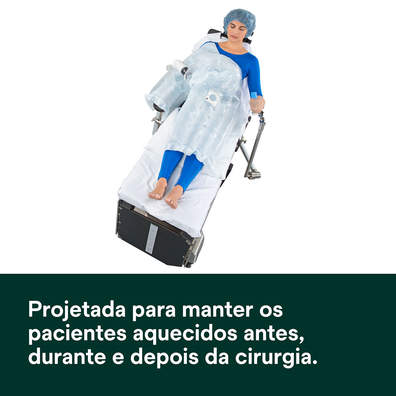 6 - Manta Térmica Bair Hugger 622: Projetada para manter os pacientes aquecidos