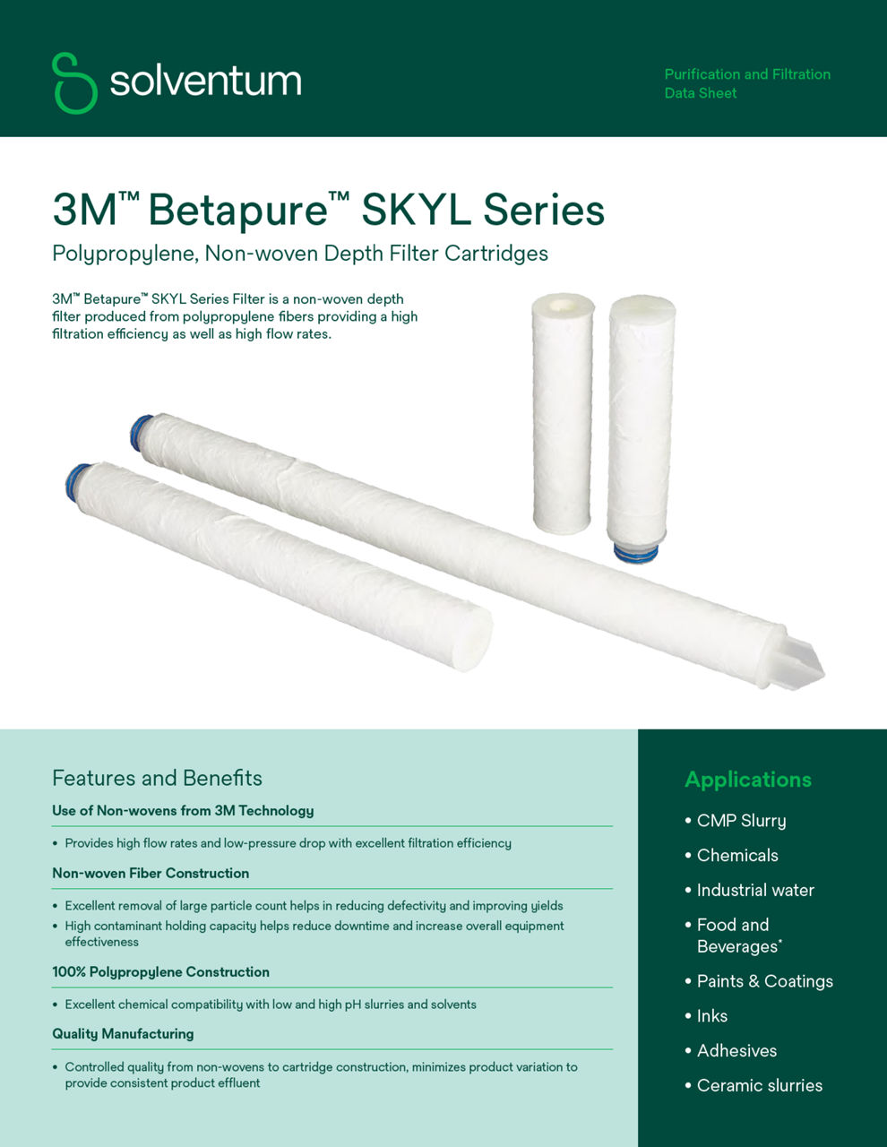 3M Betapure SKYL Data Sheet