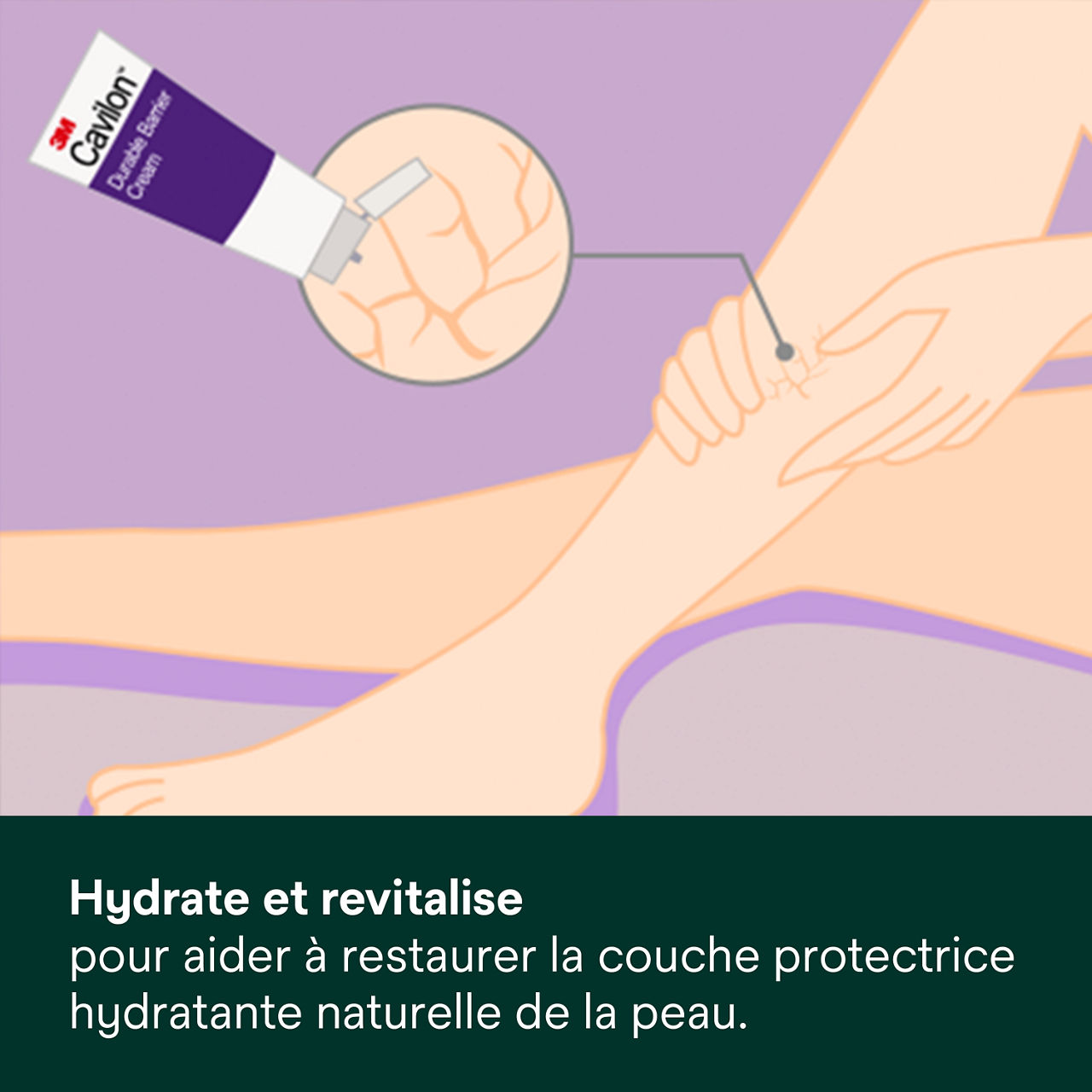 (3) Cavilon Crème Barrière Durable : Hydrate et conditionne