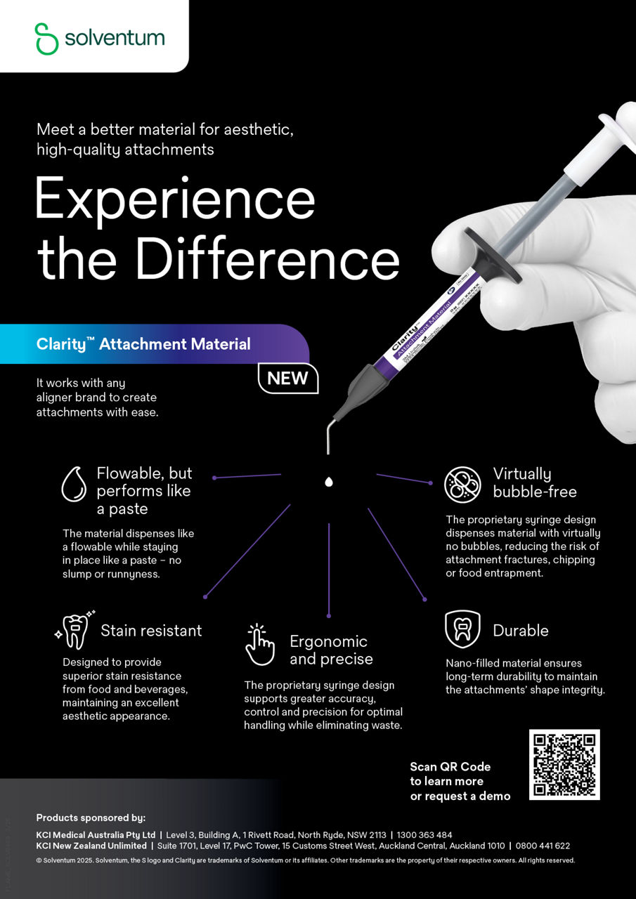 Clarity Attachment Material Sell Sheet ANZ