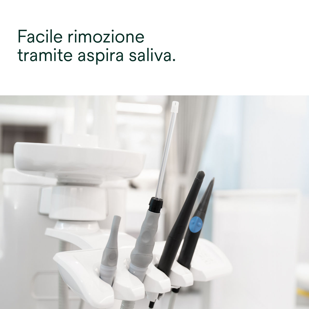Clinpro Clear Trattamento al Fluoro: Formula adatta alla linea di aspirazione